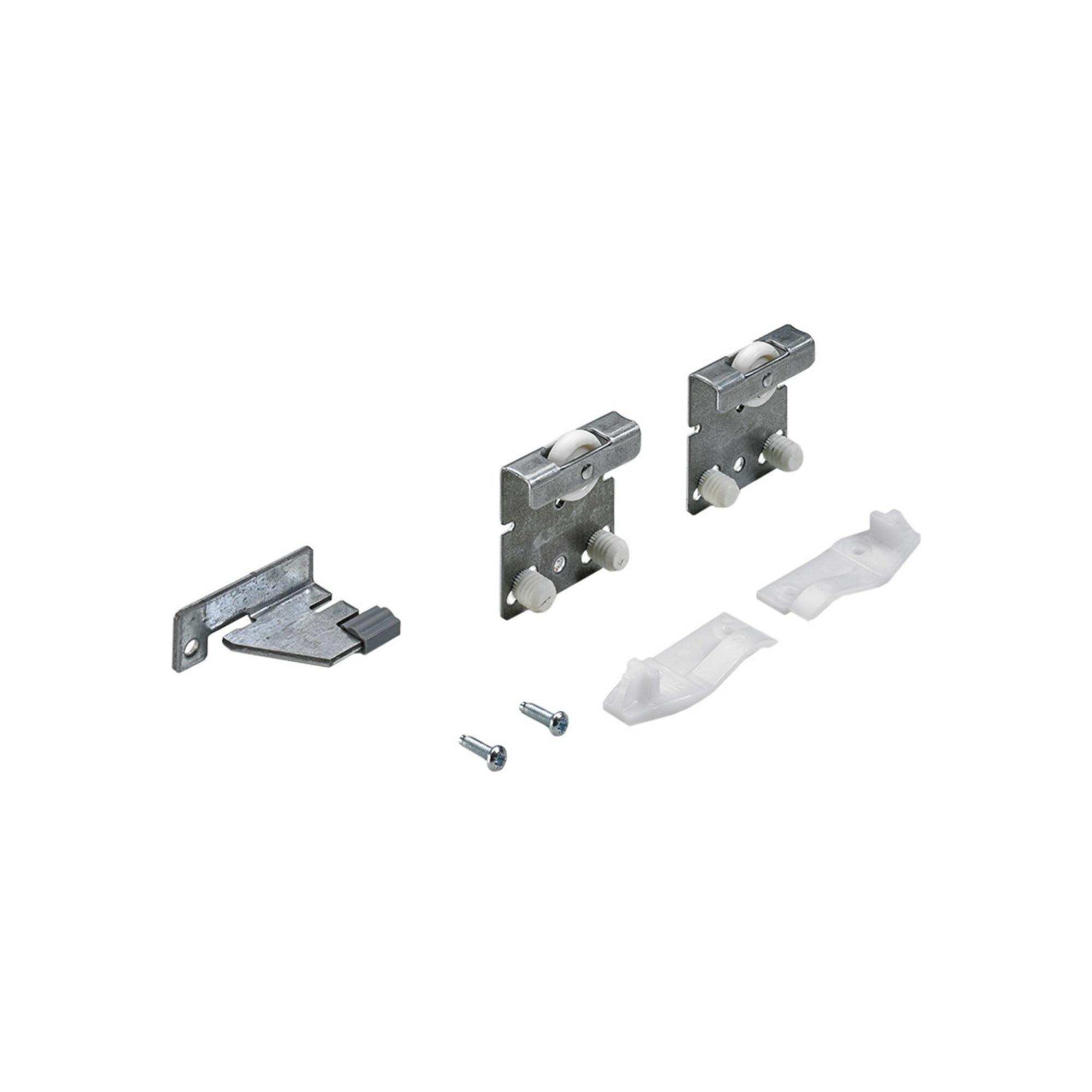 Hettich Schiebetürbeschläge Set,TopLine 25,26081 1-T.,für einlieg. Türen 25kg)