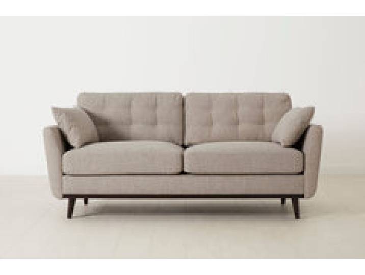 Zweisitzer-Sofa Model 10, Steingrau