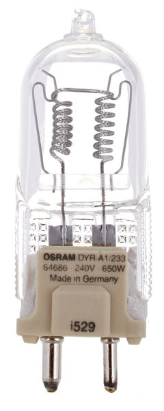Osram 64686 650W 240V GY9,5 DYR
