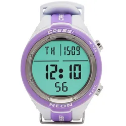 Cressi Neon Tauchcomputeruhr - Farbe: WHITE/LILAC