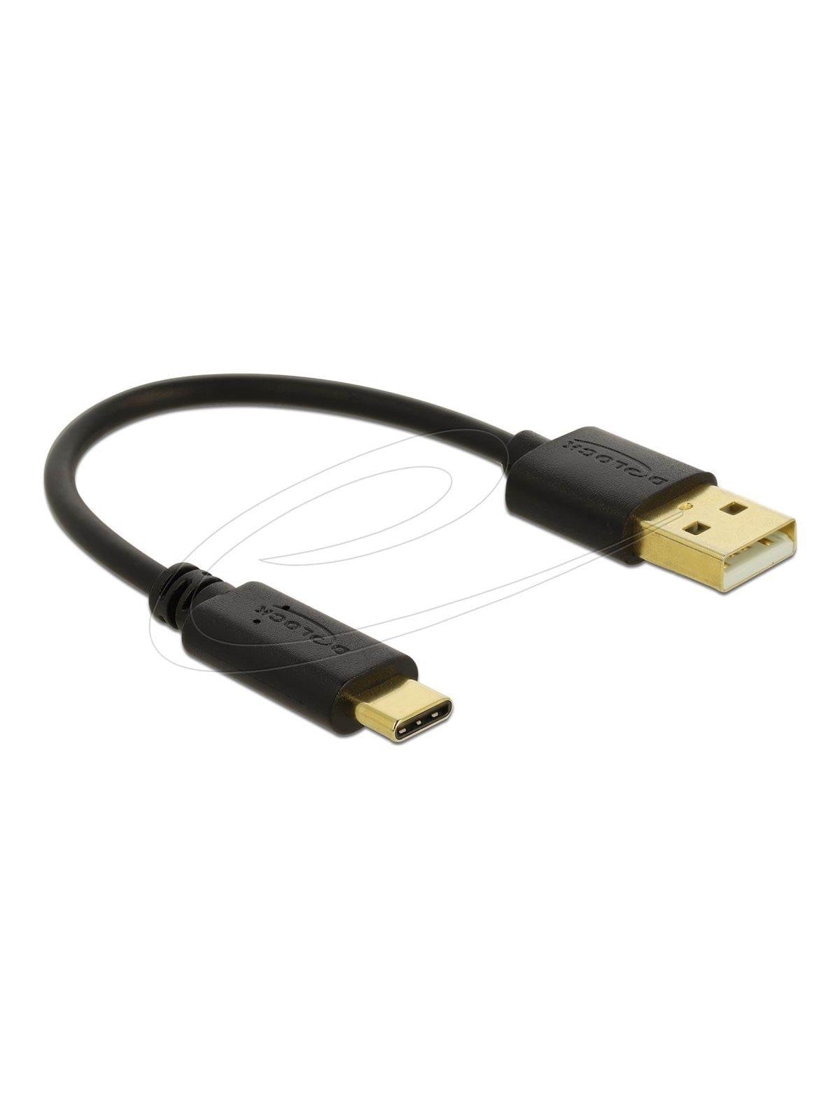 DeLOCK - USB-C cable - USB to 24 pin USB-C - 15 cm