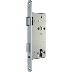 SSF Haustür-Einsteckschloss PZW 22/65/92/10mm DIN L silber ktg - A2806 5L/101G