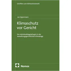 Klimaschutz vor Gericht, Fachbücher von Jan Oppermann