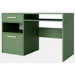 SCHREIBTISCH ELISE 125x58x82 cm Bürotisch Computertisch, Hellgrün