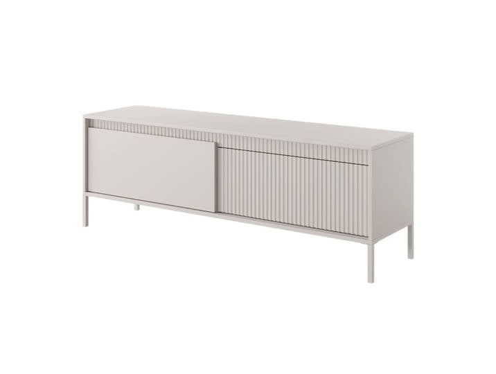 TV-Schrank Falsetto, zweiflügelig mit gerillter Front, 154 cm,