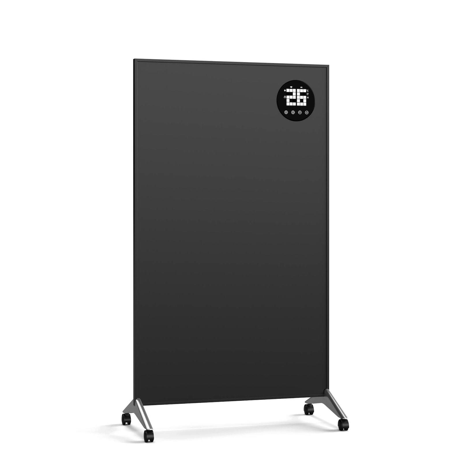 Wonderwall Smart Bornholm Infrarotheizung 800 W Smart-Steuerung Wandmontage LED-Display 800 W Schwarz
