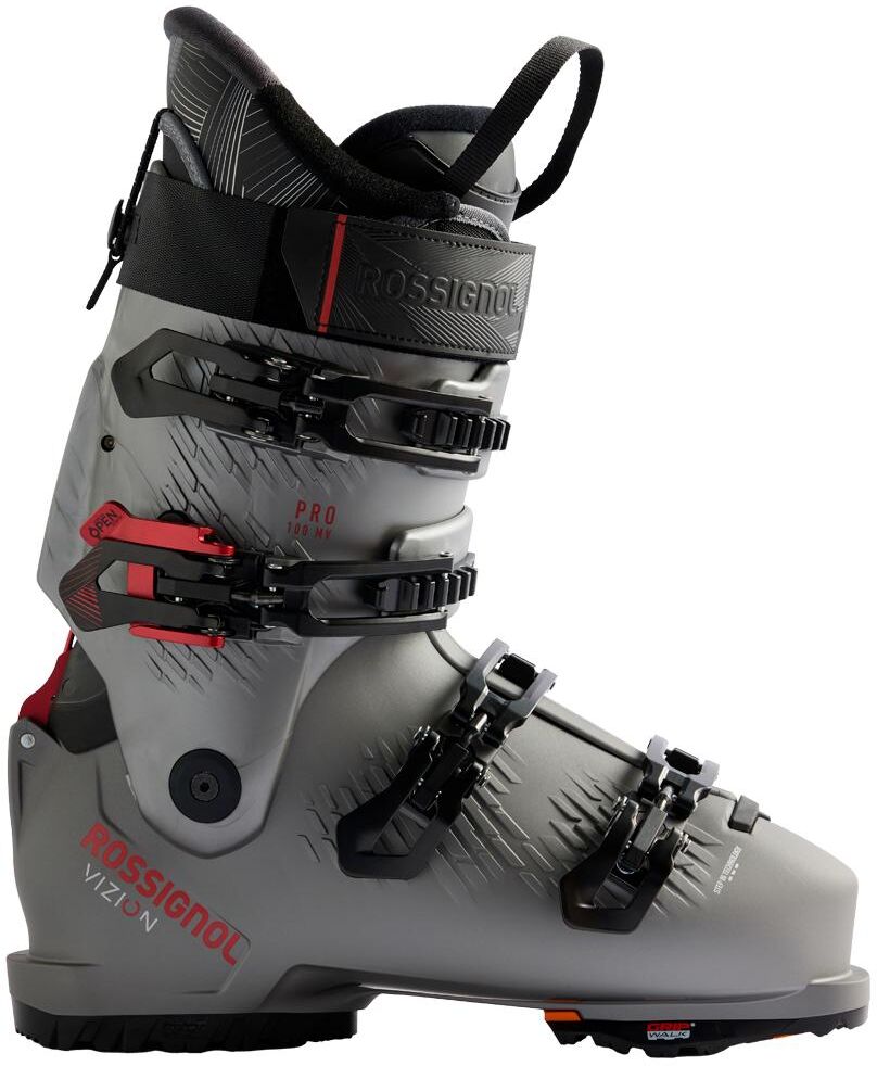 Rossignol  - Vizion 4B 100 Pro Mv Gw Silver Grey - 26-26.5 - Chaussures de Ski