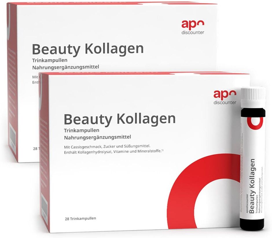 Beauty Kollagen Trinkampullen von apodiscounter 2x28x25ml