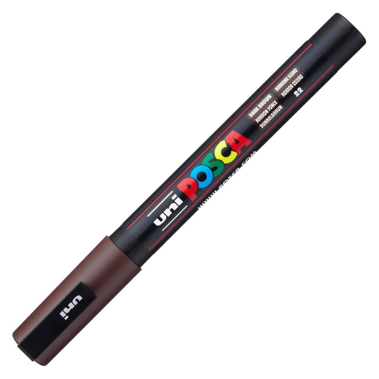 Posca Fine Marker PC-3M (1x) (PC-3M Dark brown) Mindestbestellmenge: 6 Stück