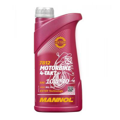 SCT - MANNOL Motoröl 7812 4-Takt Motorbike 10W-40 (1L) MN7812-1