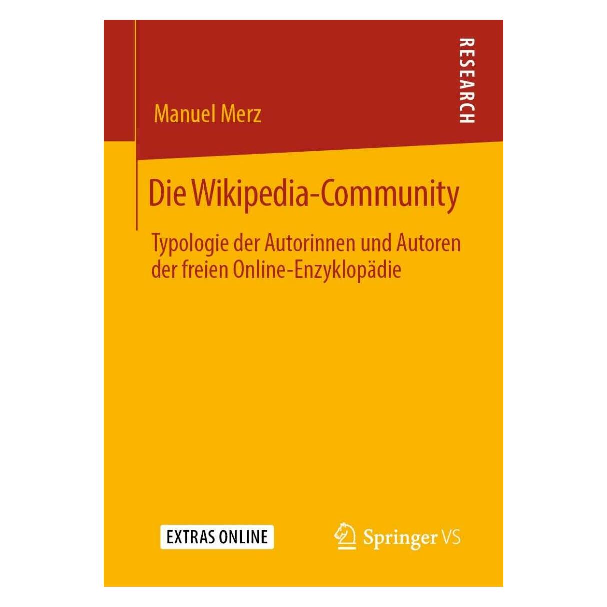 Springer Die Wikipedia-Community (Deutsch, Softcover, Manuel Merz) (38975467)