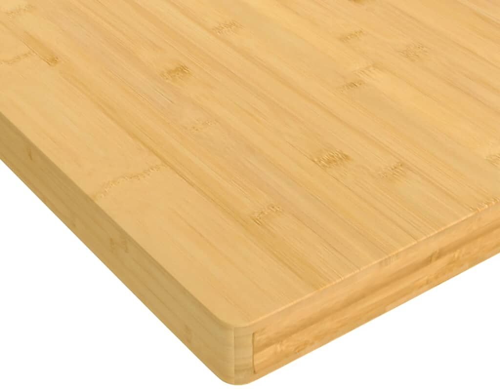 vidaXL Planche à découper 100x50x4 cm bambou