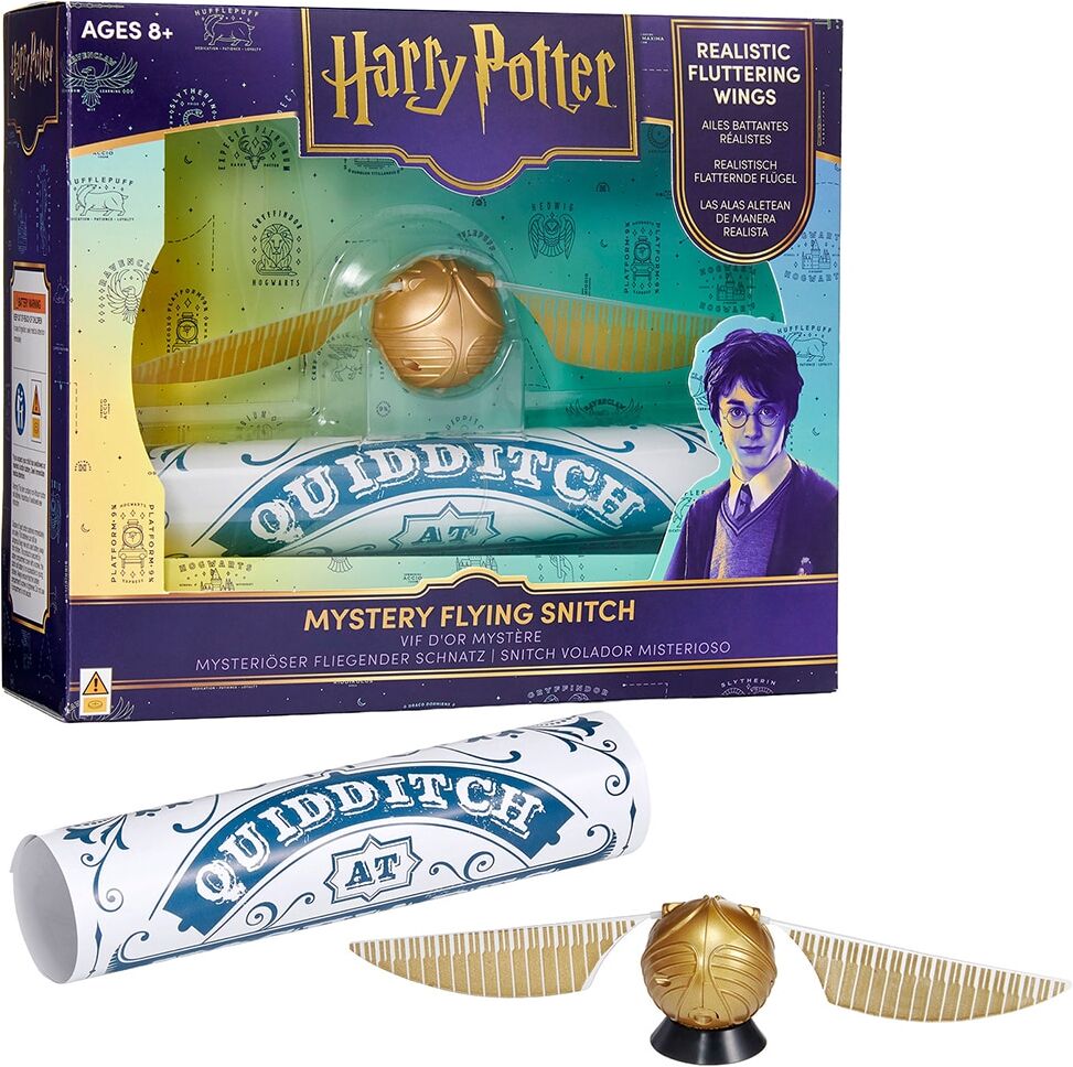 HARRY POTTER QUIDDITCH Snitch voladora misteriosa Harry Potter Famosa.