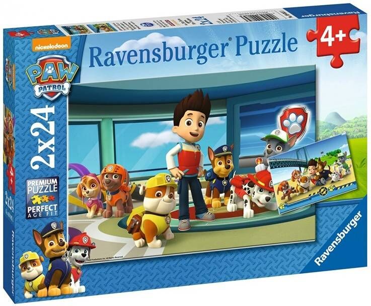 Ravensburger Puzzles 2x24 pcs : Des museaux efficaces - Pat'Patrouille
