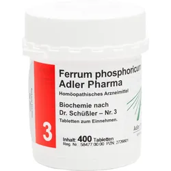 Biochemie Adler 3 Ferrum Phosphoricum D12 Adler Ph 400 ST