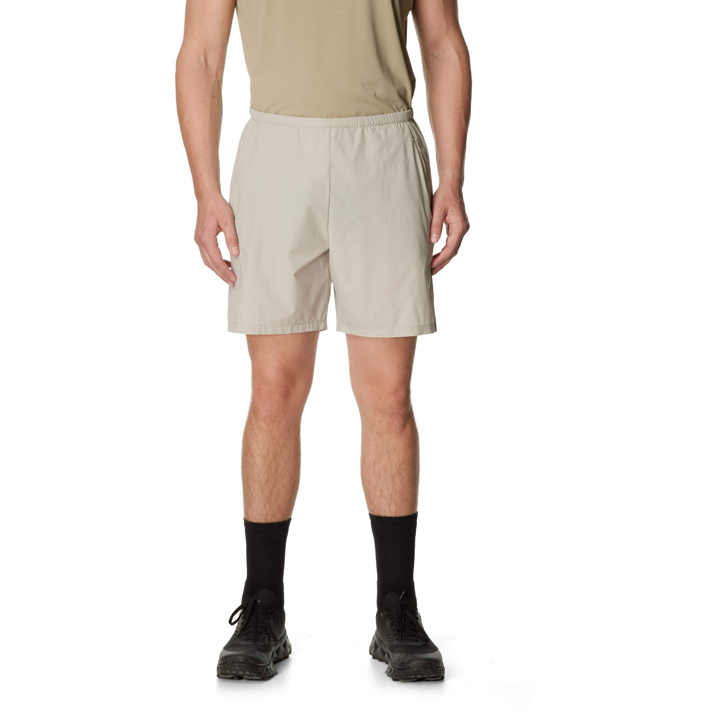 Houdini Pace Light Damen Laufhose beige Größe L Trekking Wasserabweisend Wasserabweisend