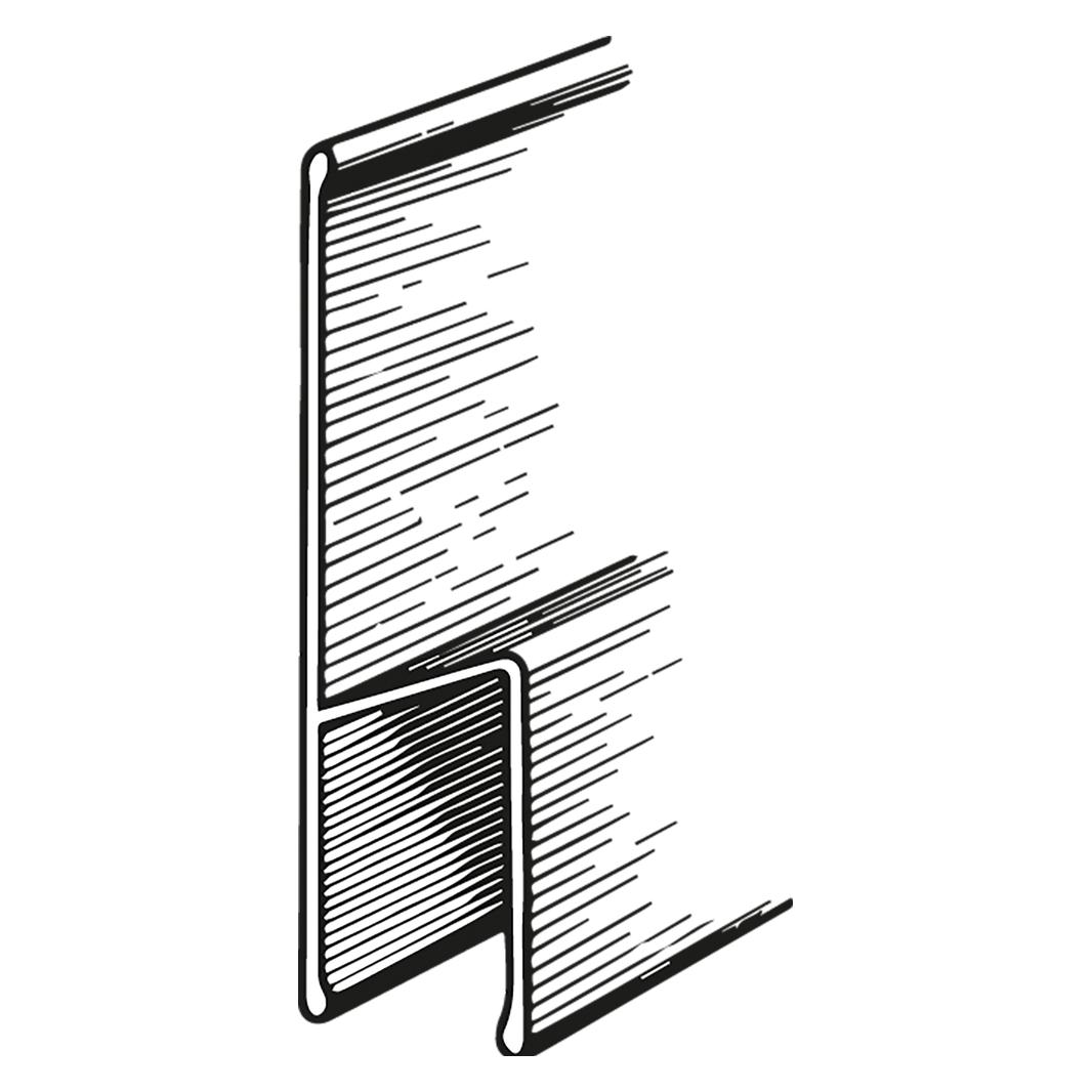 Magni Alu HA - Kartätsche 114 x 25 mm - 1,8 m FORTIS Bau (4063726007483)
