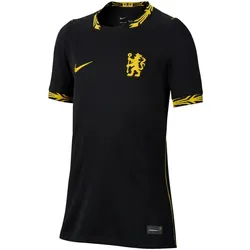NIKE FC Chelsea London Stadium Dri-FIT Auswärtstrikot Kinder 011 - black/midwest gold/midwest gold XL (158-170 cm)