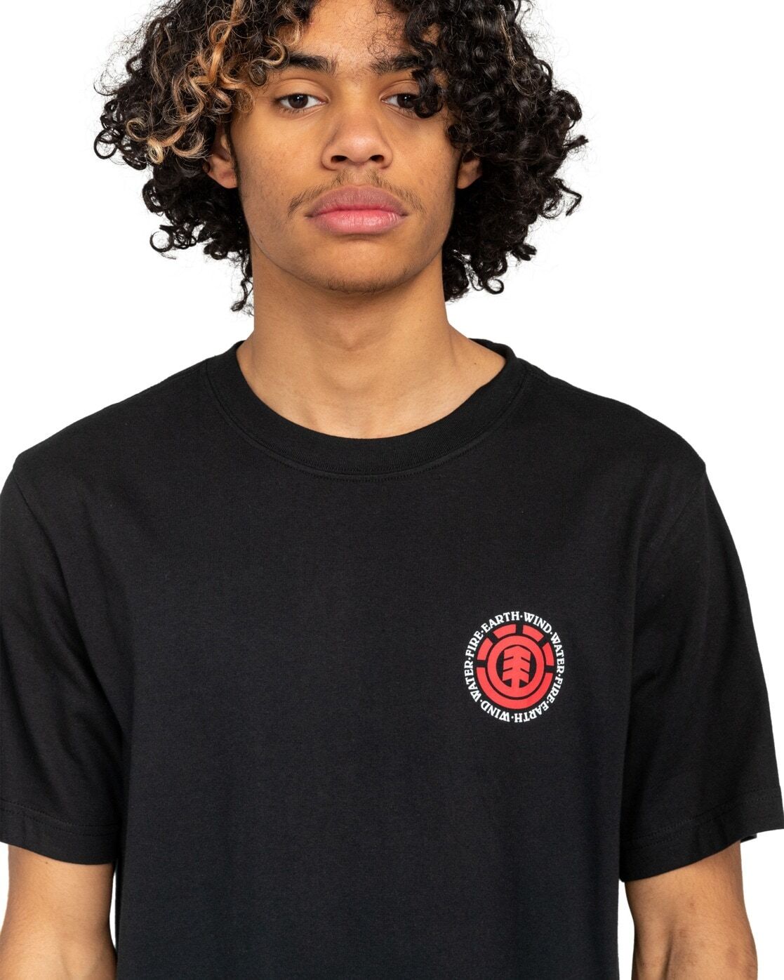 T-Shirt ELEMENT "Seal", Herren, Gr. S, schwarz (flint schwarz), Obermaterial: 100% Baumwolle., Shirts T-Shirt flint schwarz S