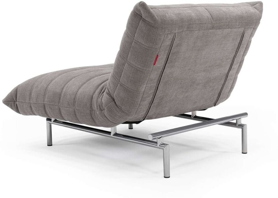 Loungesessel INNOVATION LIVING ™ "Loungesessel Mikunjo mit Schlaffunktion", grau (truffle), B:101cm H:81cm T:96cm, Beezug: 45% recyceltes Polyester, 55% Polyester, Sessel, Loungesessel, Verstellbarer Loungesessel mit edler Optik und hohem Komfort