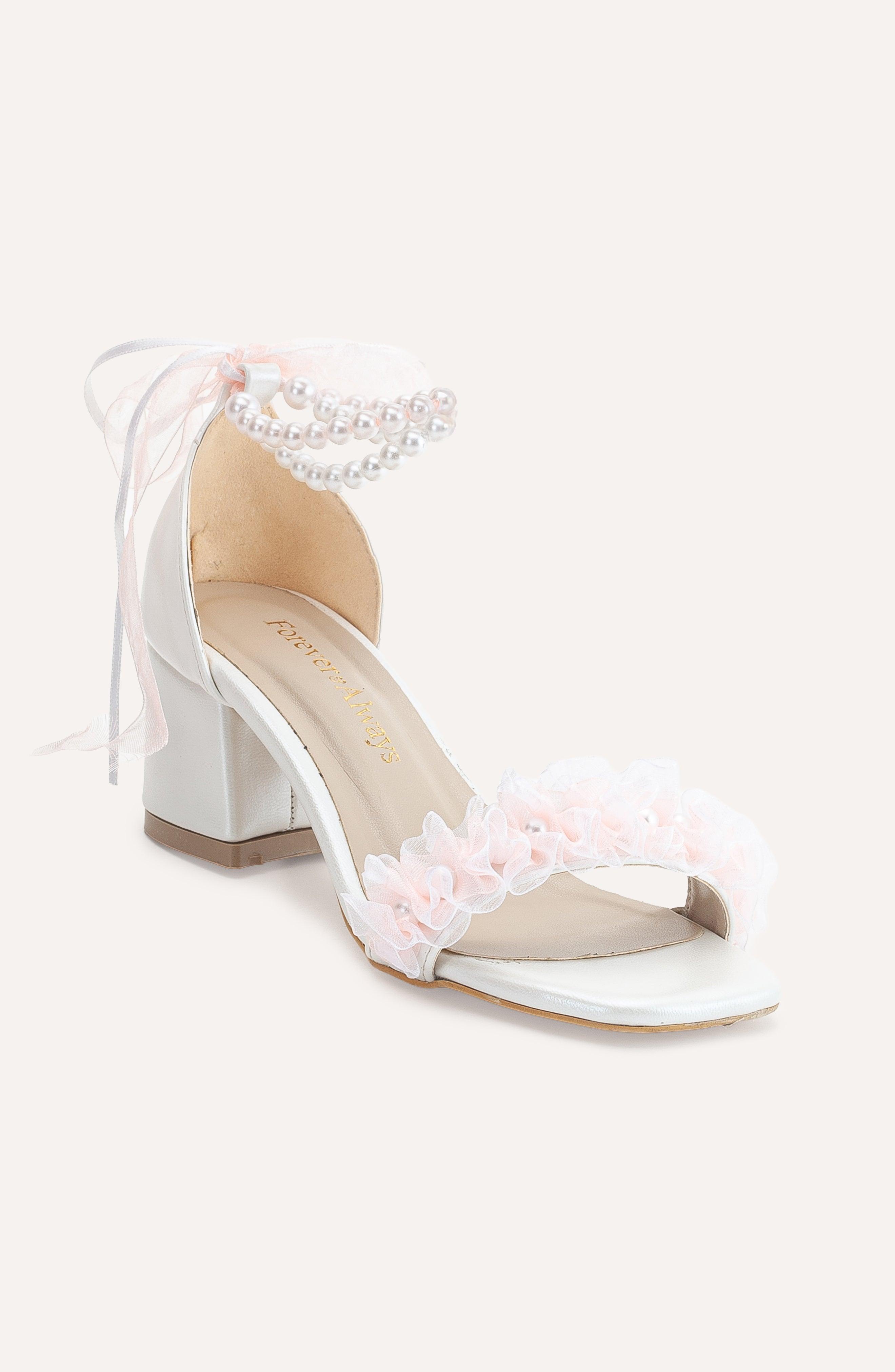 Moana Lace Bridal Niedrig Absatz Sandalen (Women)