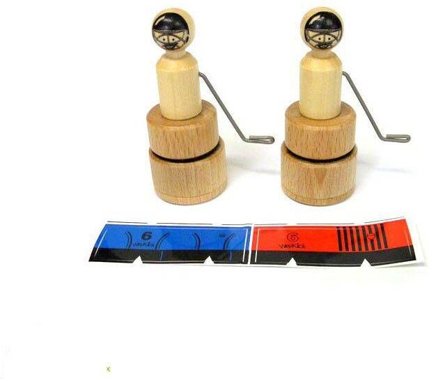 Joueurs avec magnets pour Weykick Hockey x2