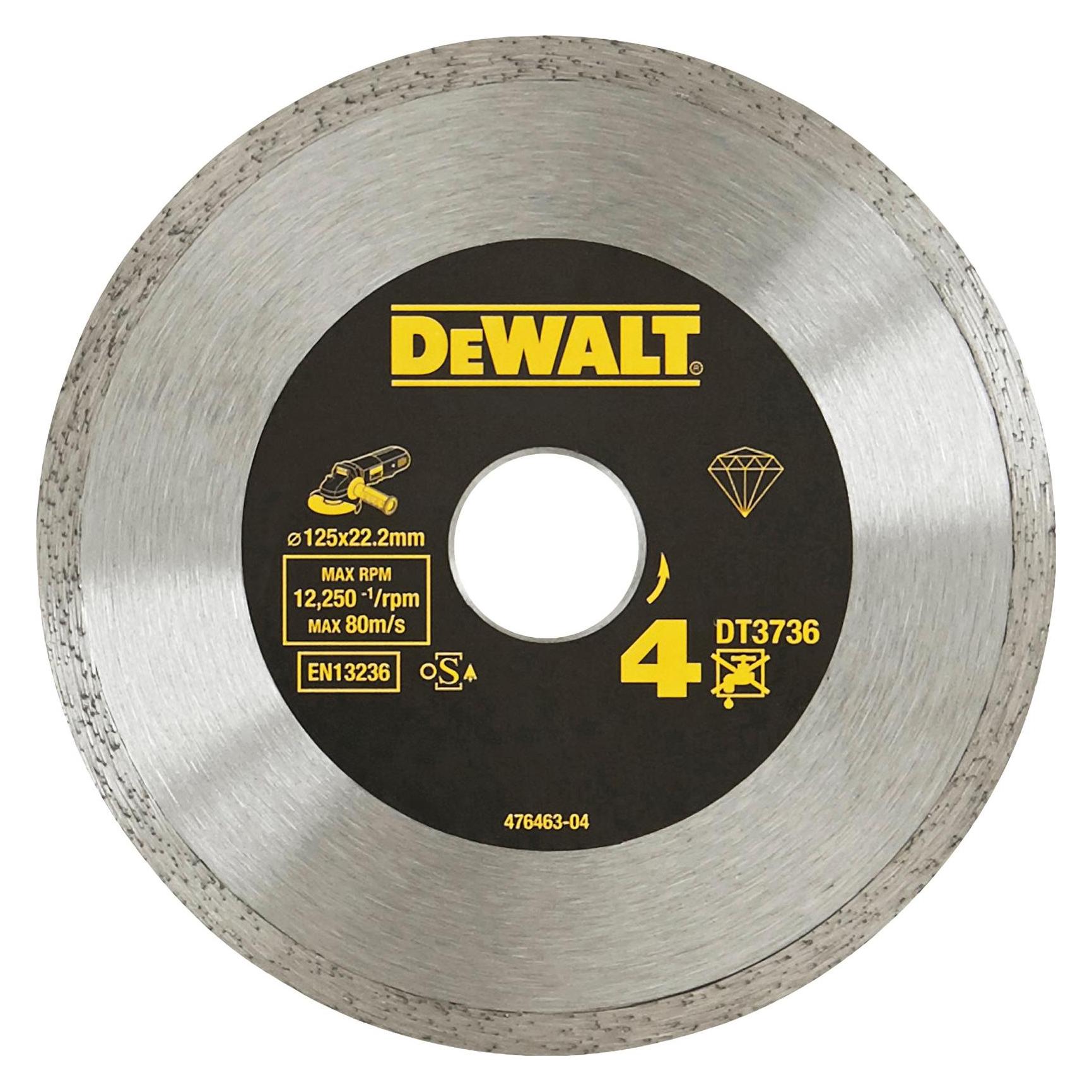 DeWalt Dewa Diamanttrennscheibe DT3736XJ GesintertHP4 125mm (DT3736-XJ)