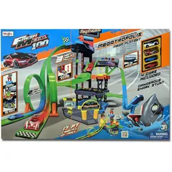 Maisto 12468 - Playset »Mega Metropolis« inkl. 4 Autos