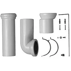 Duravit ME by Starck Vario Anschlussset 0014220000 Universal Abgang und Excenter, für WC