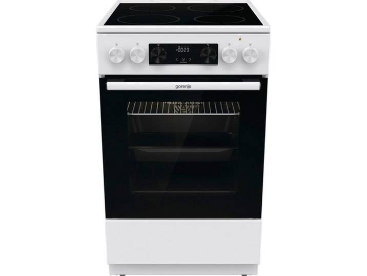 GORENJE Elektro-Standherd GEC5C41WG, Aqua Clean, Perfekte Pizza bei bis zu 275 °C backen