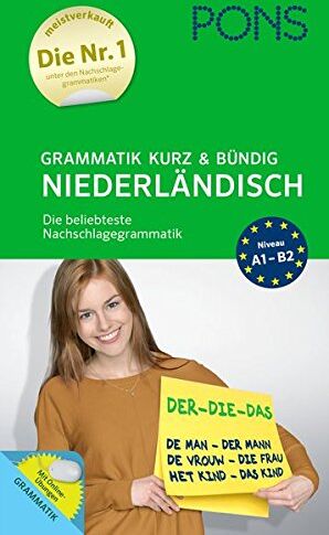 PONS Grammatik kurz & bündig Niederländisch: Die beliebteste Nachschlagegrammatik mit Online-Übungen - Preis vom 13.10.2026 11:25:28 h