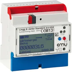 Lingg & Janke Energiezähler Standard KNX REG 3-P EZ-EMU-WSTD-D-REG-FW