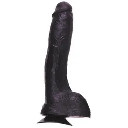 Belgo Prism, Dildo, THE REAL ONE Penisdildo black 24cm