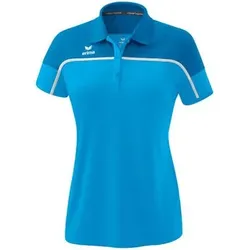 ERIMA Damen Polo CHANGE poloshirt function, Größe 40 in Blau Blau