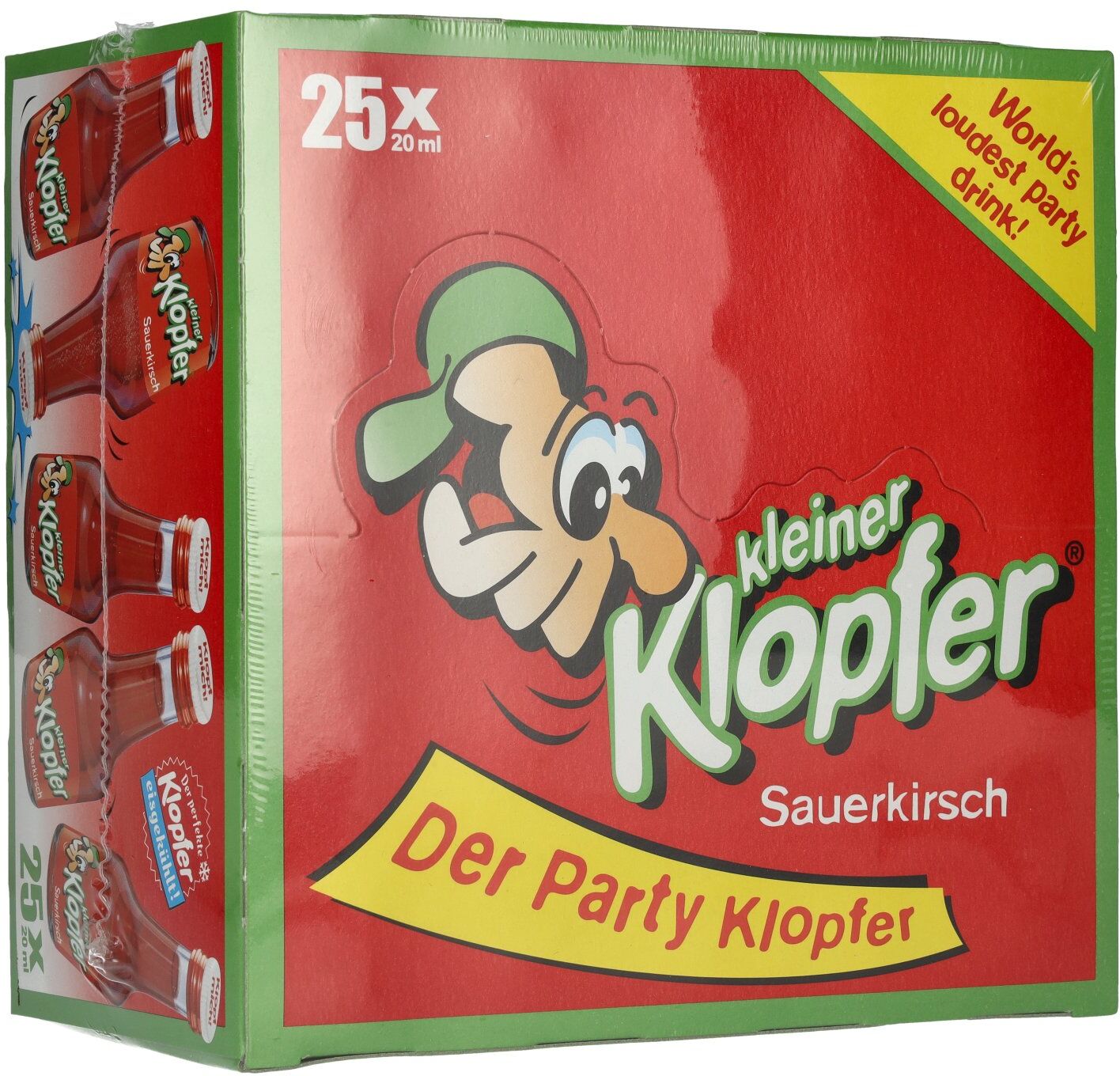 Kleiner Klopfer Sauerkirsch 16% Vol. 25x0,02l