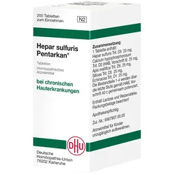 Hepar Sulfuris Pentarkan Tabletten 200 St