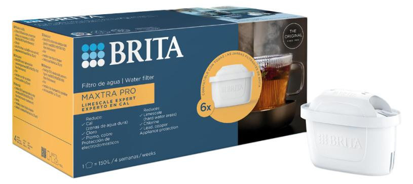 Brita Maxtra Pro Filterpatronen voor waterfilter, 6 stuks