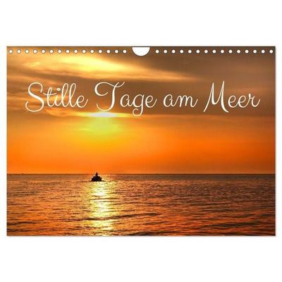 Stille Tage am Meer (Wandkalender 2027 DIN A4 quer), CALVENDO Monatskalender
