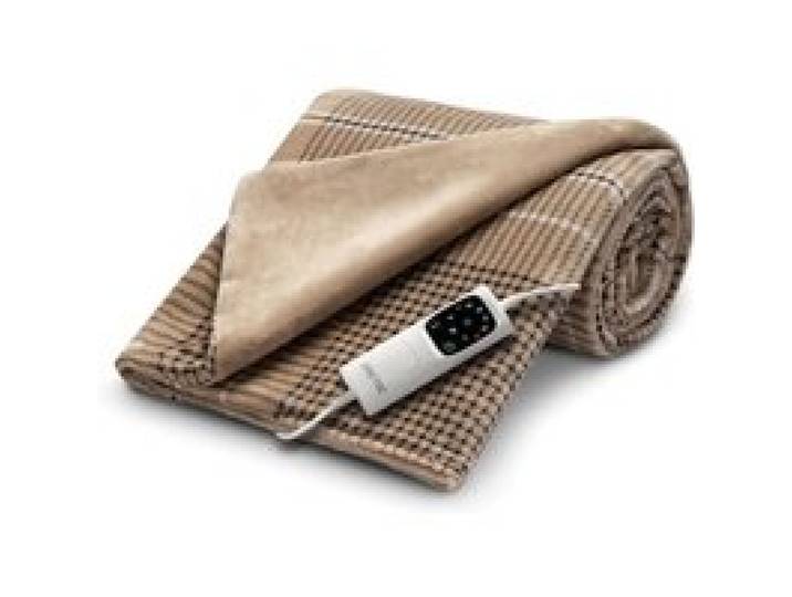 Couverture Chauffante - Imetec - Plaid chauffant 180x140 cm - 6 Températures - Technologie Anti Surchauffe Adapto - Lavable