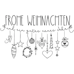 Rayher Motivstempel Girlande