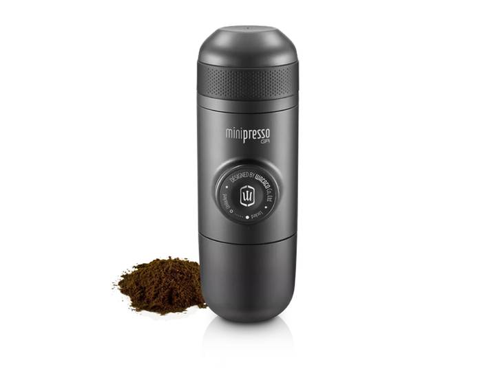 \ Wacaco - \ \ Tragbare Kaffeemaschine \ \ \ \ Minipresso GR\ \ \ \ gemahlener Kaffee \ \