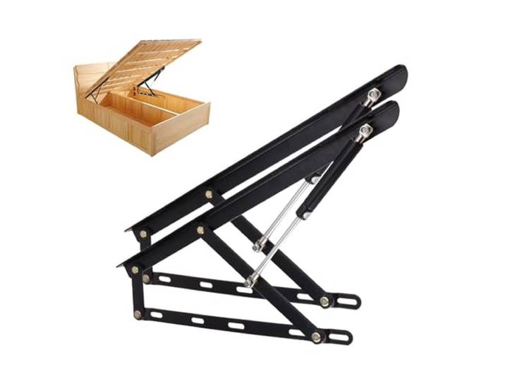 BNGFSDF Bett-Hebemechanismus, Pneumatischer Hubmechanismus for Lagerbetten(61cm/24in)