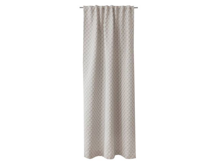 Joop! Fertigvorhang Fina, Taupe, Uni, 130x250 cm, für Stange und Schiene geeignet, Heimtextilien, Vorhänge, Fertigvorhänge