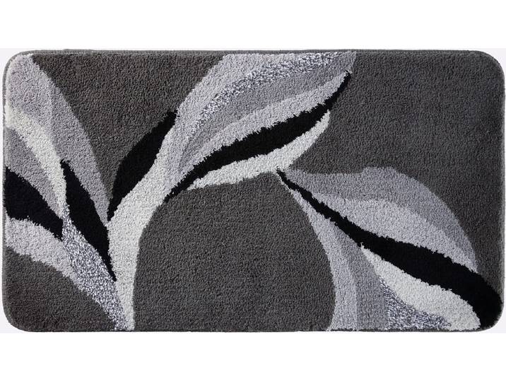 Badematte KLEINE WOLKE Gr. 6, grau, (50cm x 80cm ), Badematten, Badematte