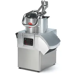 Sammic Gemüseschneider CA-41 230-400/50/3N - 200-650 kg/h, Scheibe 205 mm, Edelstahl, seitlicher Auswurf, Hochleistungskopf, 3P+N+G Anschluss