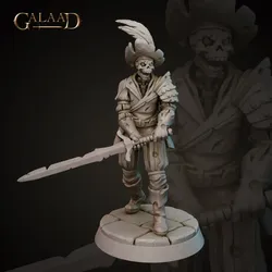 Cursed Skeleton Conquistador von Galaad Miniatures aus Conquistador Release
