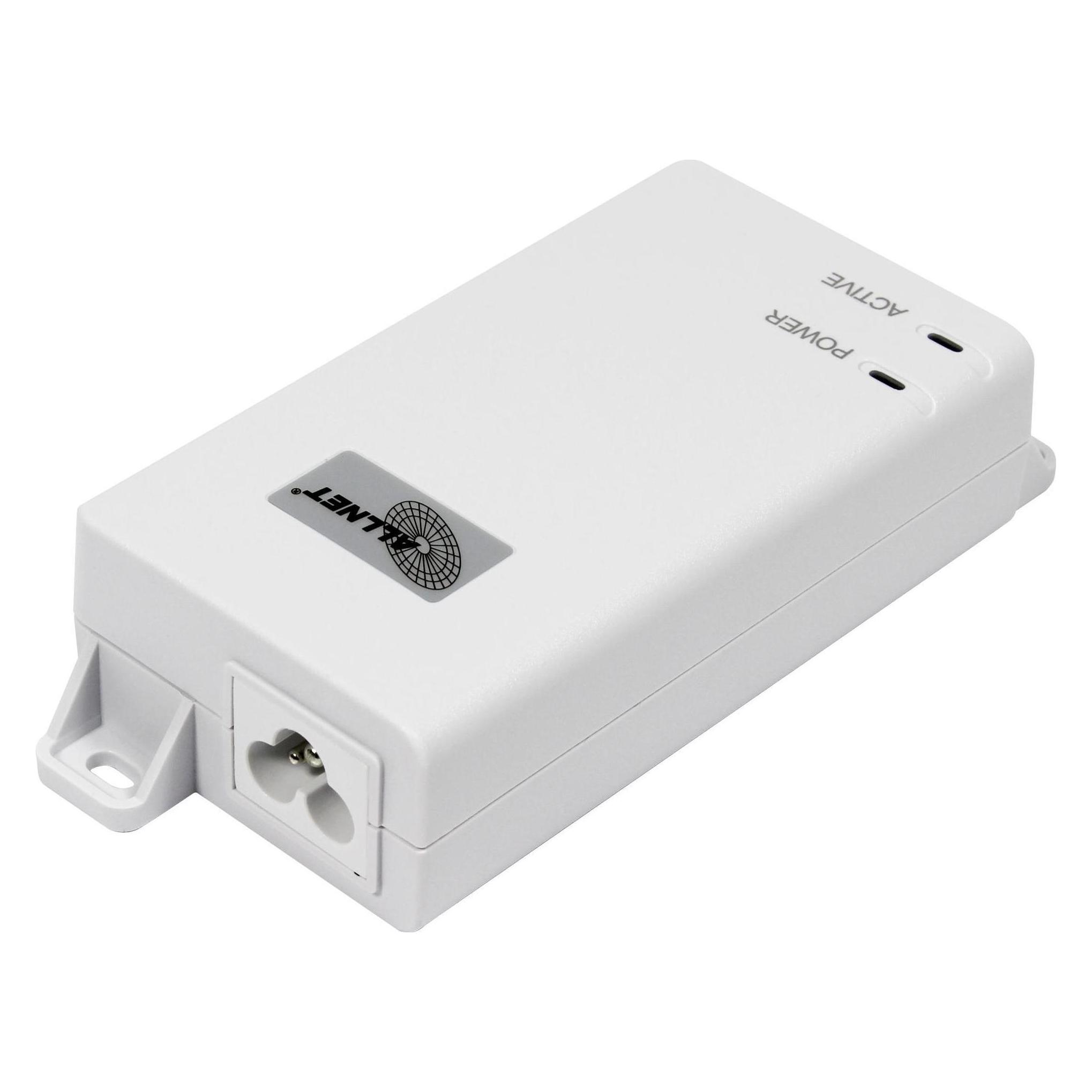 Allnet PoE Injektor Gigabit PoE & PoE+ (15,4W/30W) ALL0488v6 (802.3af (PoE), 802.3at (PoE+), 30 W) (191123)