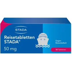 Reisetabletten STADA 50mg Dimenhydrinat 10 St