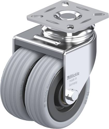 Blickle 106252 LDA-VPA 75K Doppel-Lenkrolle Rad-Durchmesser: 75mm Tragfähigkeit (max.): 100kg 1St.