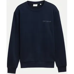 Regular-Fit Sweatshirt mit Logo Blau 3XL